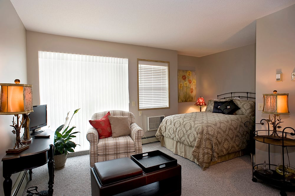 Suites at Cherry Park Retirement Residence in Penticton, BC.