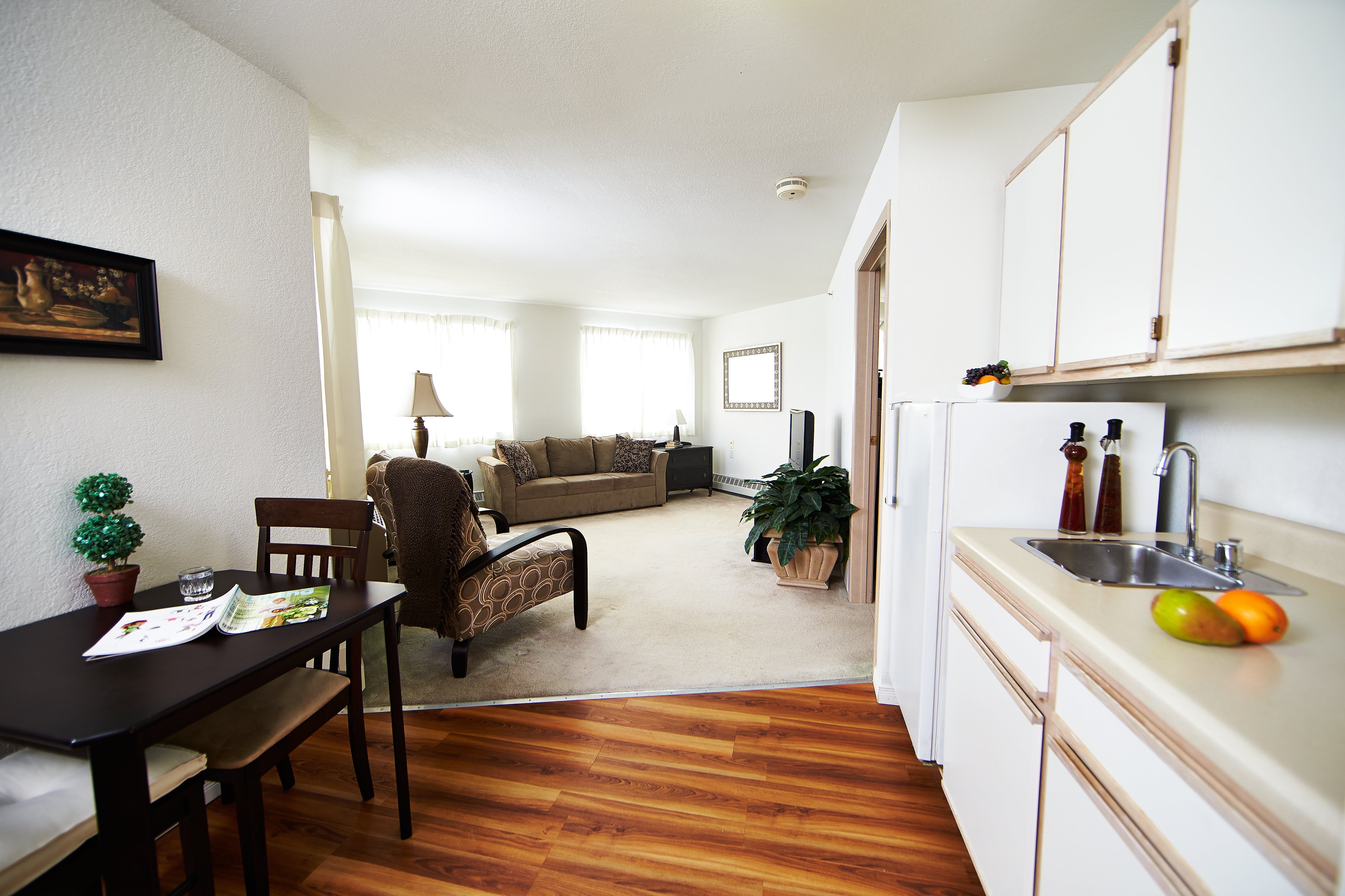 Image of a suite at Kensington Court Retirement Residence in Windsor